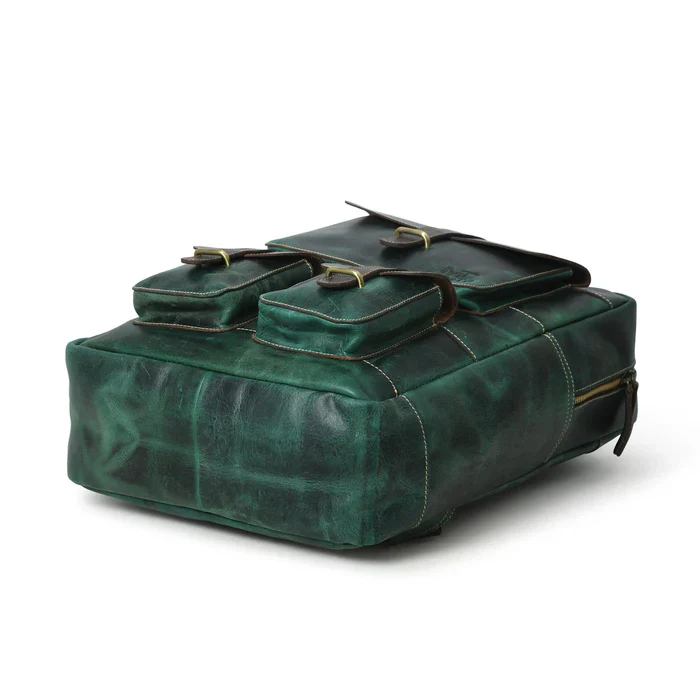 Greenfield Leather Backpack - Image 4