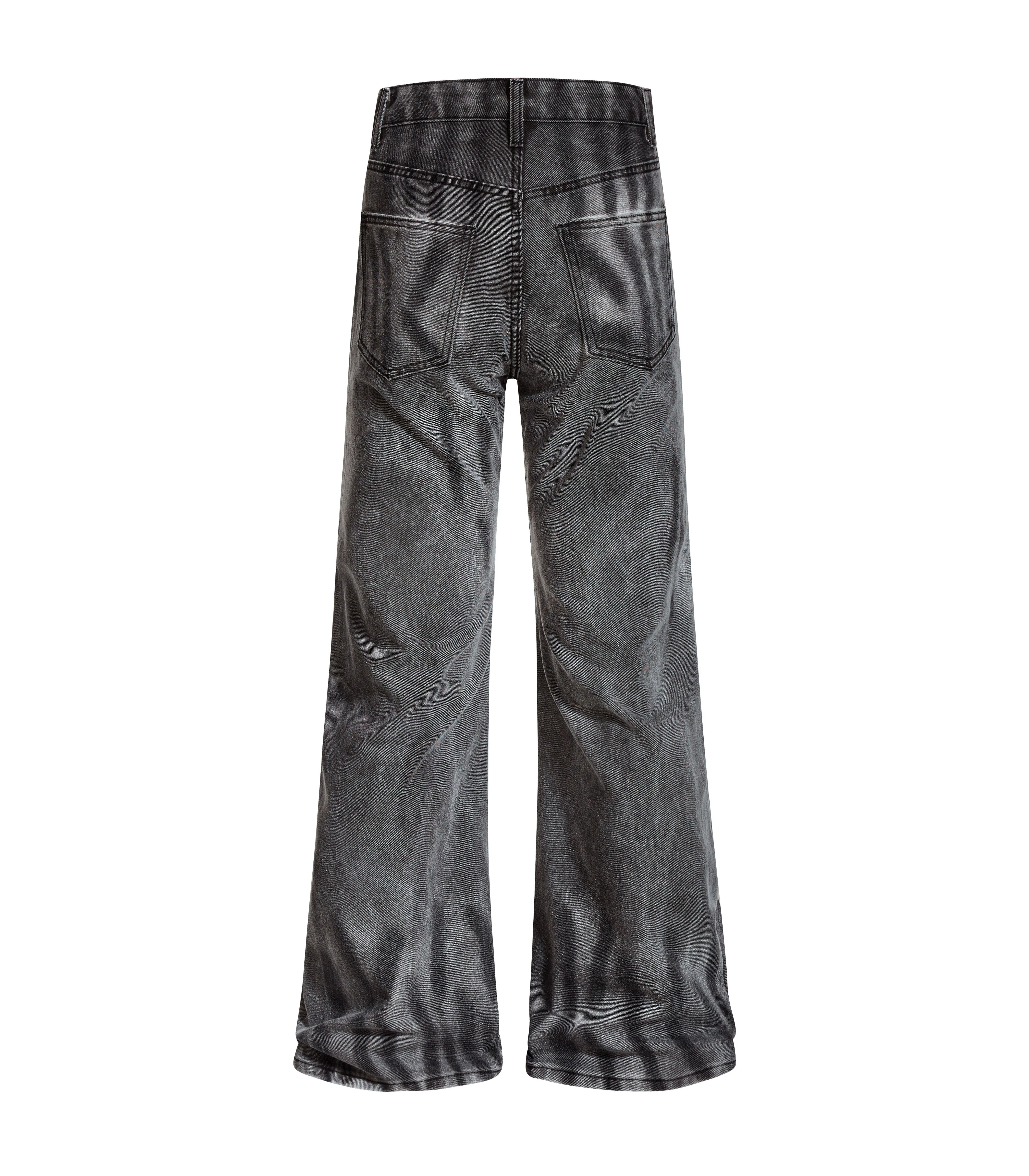 GREY VINTAGE FLARE DENIM - Image 2