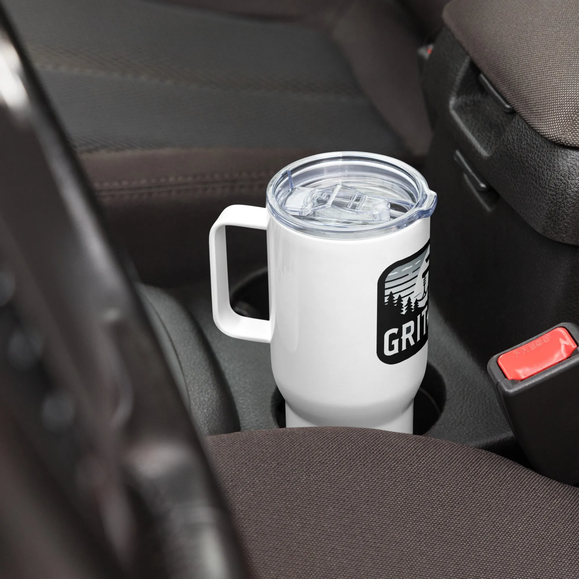 Grit Travel Mug – 25oz Stainless Steel Coffee Tumbler - Image 2