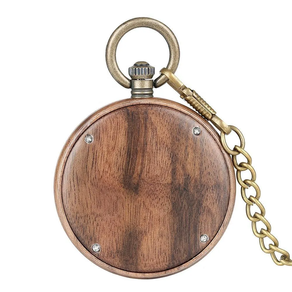 Groomsmen Set of 10 Wooden Pocket Watch | Perfecto - Image 5