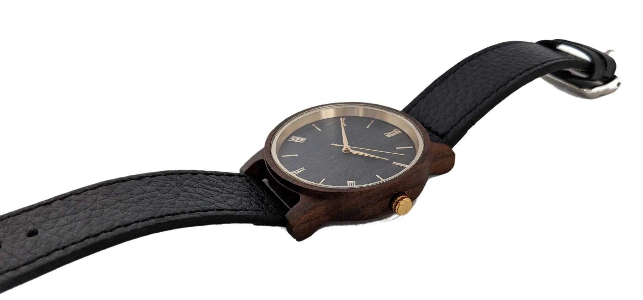 Groomsmen Set Of 10 Wooden Men's Watches Black Arce - Image 5