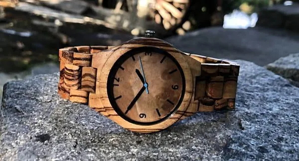 Groomsmen Set Of 11 Wooden Men's Watches - Fiel - Image 4