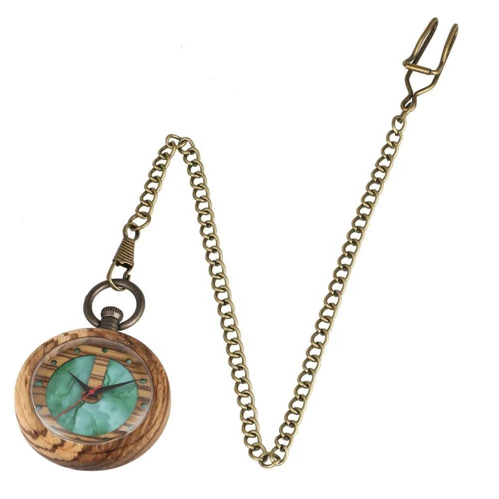 Groomsmen Set of 12 Wooden Pocket Men's Watch | Arce - Image 5