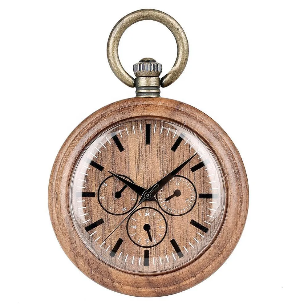 Groomsmen Set of 12 Wooden Pocket Watch | Perfecto - Image 5