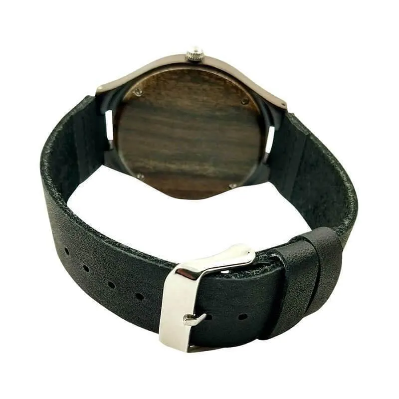 Groomsmen Set Of 12 Wooden Men's Watches -  Energico - Image 3