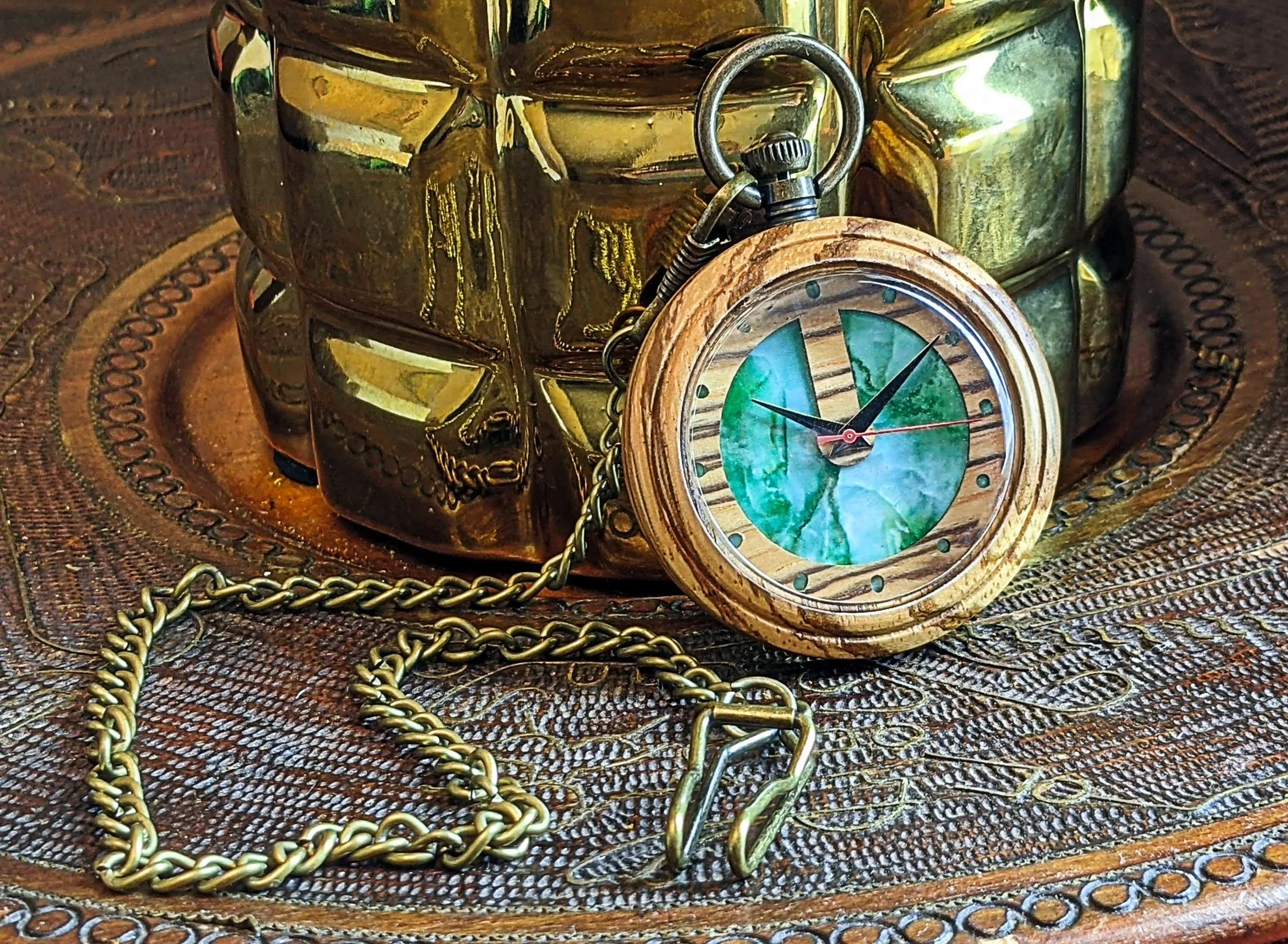 Groomsmen Set of 8 Wooden Pocket Watch | Arce - Image 6