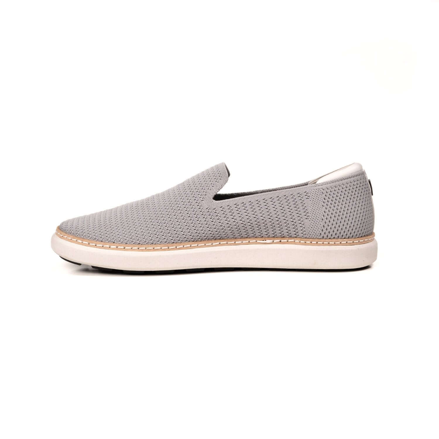 Grounding  Slip-On Shoes • Grey Bamboo Knit - Image 5