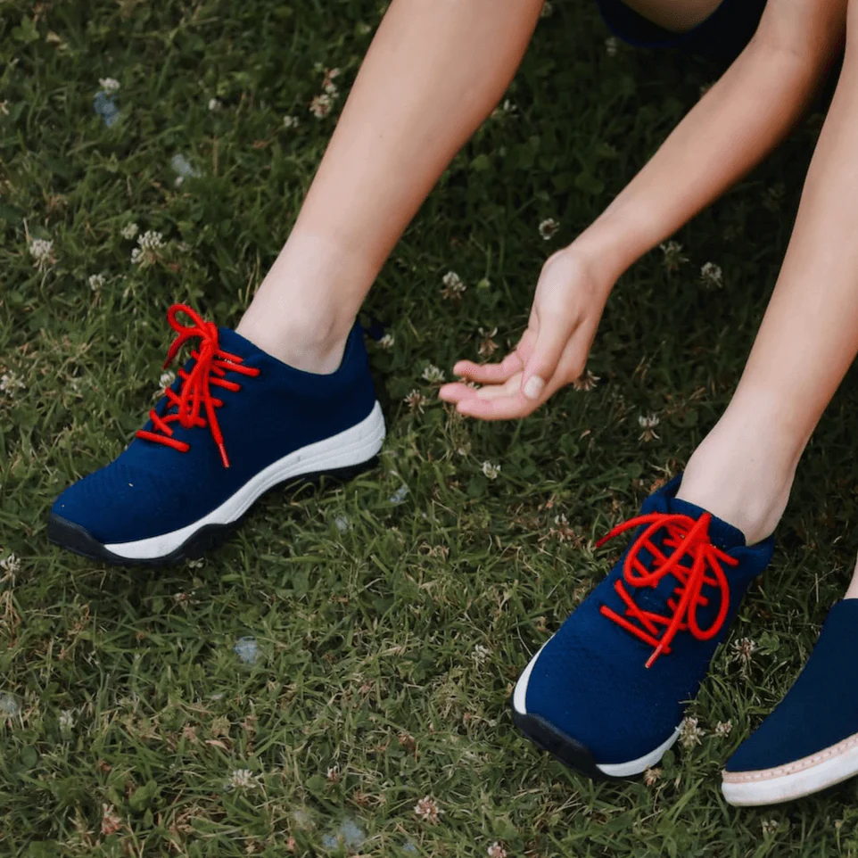 Grounding Sneaker Grounding Shoes • Navy Knit - Image 2