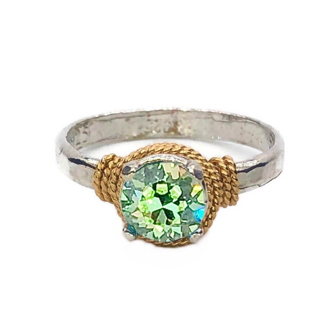 Hand Hammered Birthstone Ring - Image 13