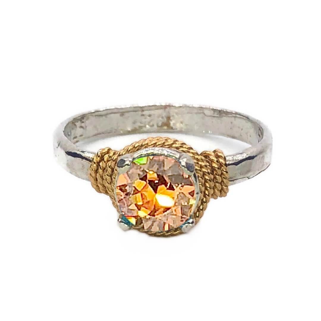 Hand Hammered Birthstone Ring - Image 16