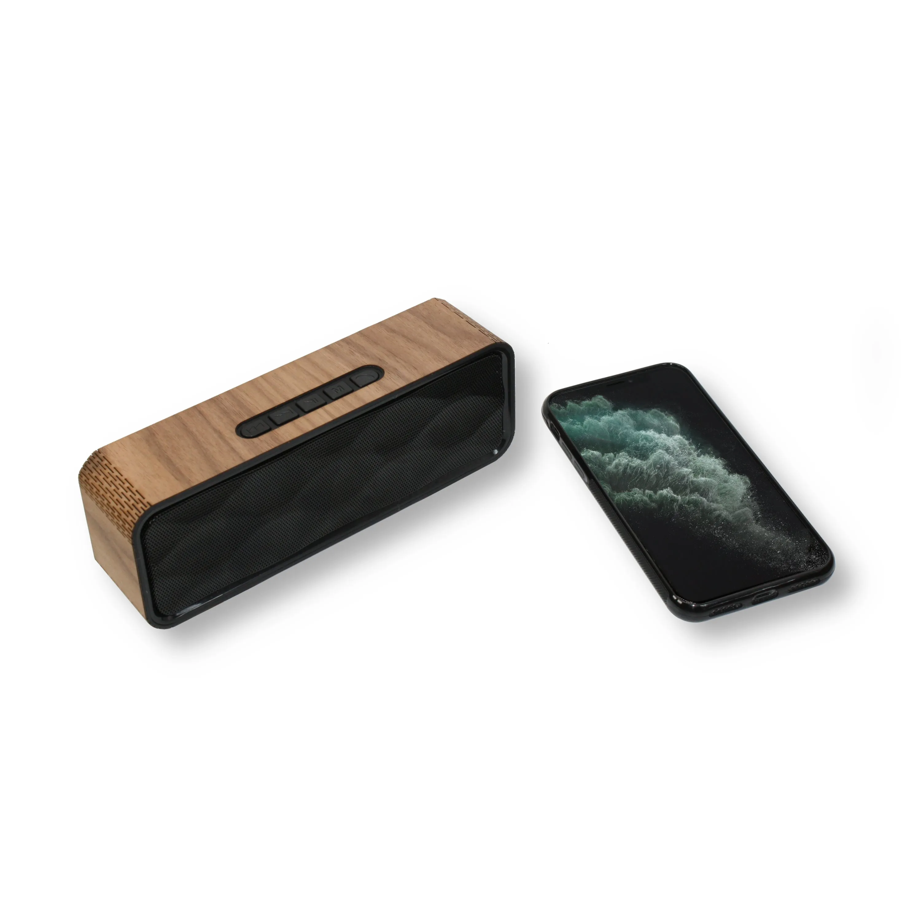 Handcrafted Portable Wooden Bluetooth V4.2 Speaker - Image 6