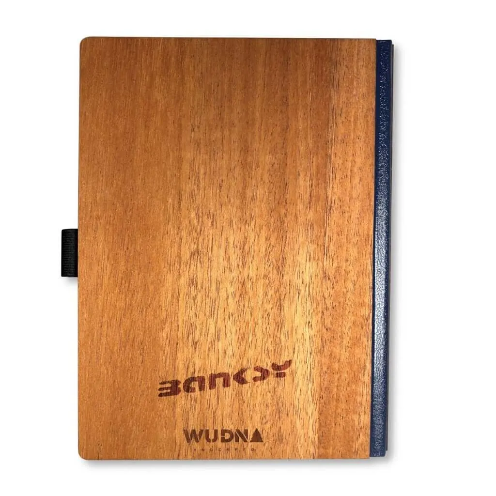 Handcrafted Wooden Journal / Planner (Banksy - Soldiers Wishing for Peace) - Image 3
