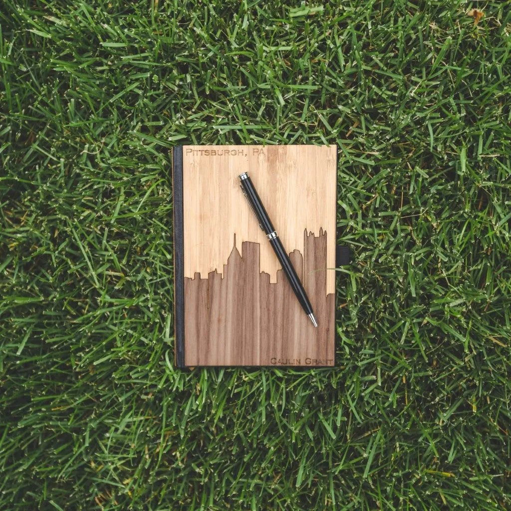 Handcrafted Wooden Journal / Planner (Winter Tree in Aromatic Cedar) - Image 15