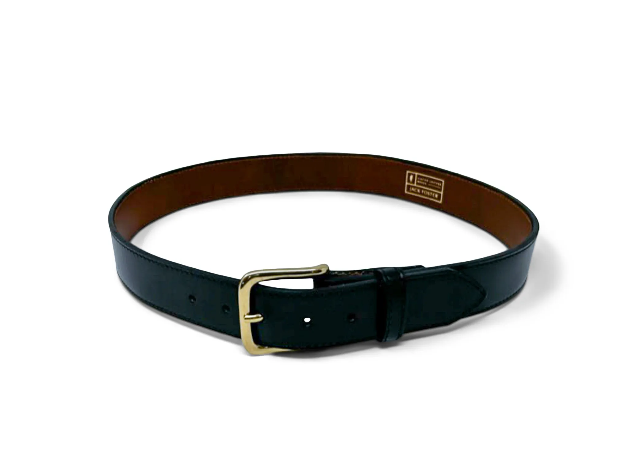 Handmade Leather Belt | Horse Butt | Black - Image 6