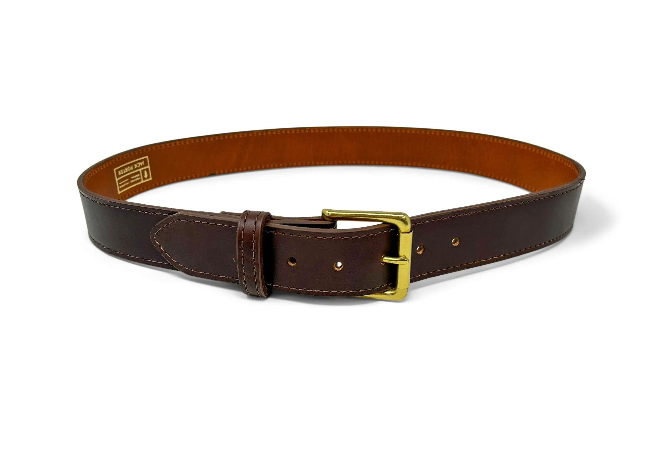 Handmade Leather Belt | Horween Chromexcel | Brown - Image 2