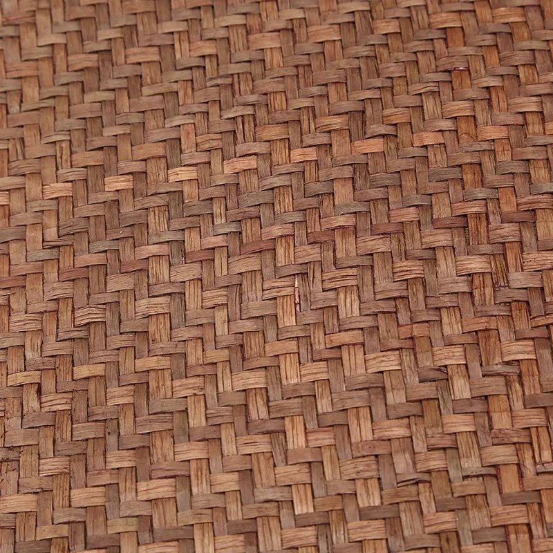 Handmade Rattan Storage Bags with Button - Image 11