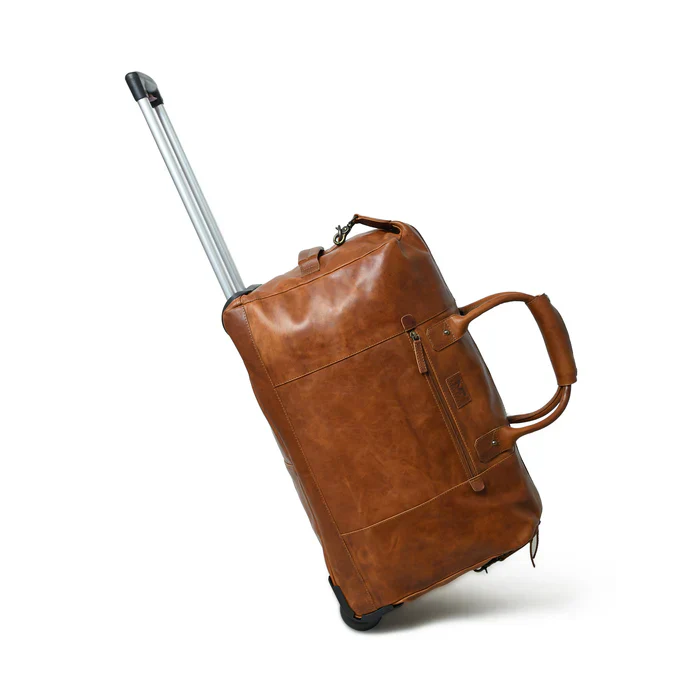 Harbor Leather Trolly Carry-On - Image 5