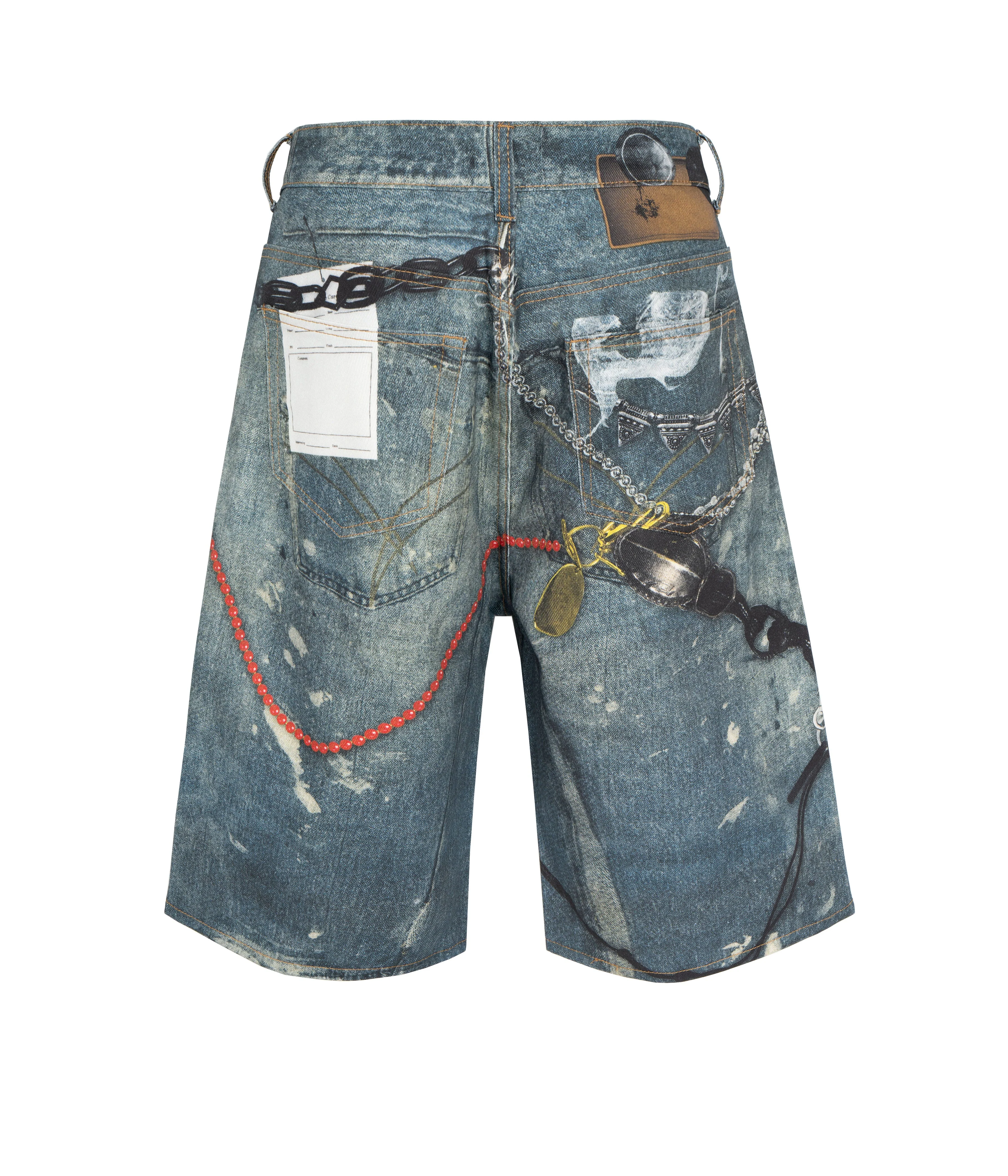 HARDWARE DENIM SHORTS - Image 2