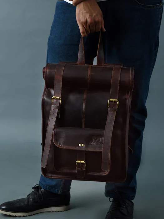Hawk Roll-Top Rucksack Backpack - Image 6