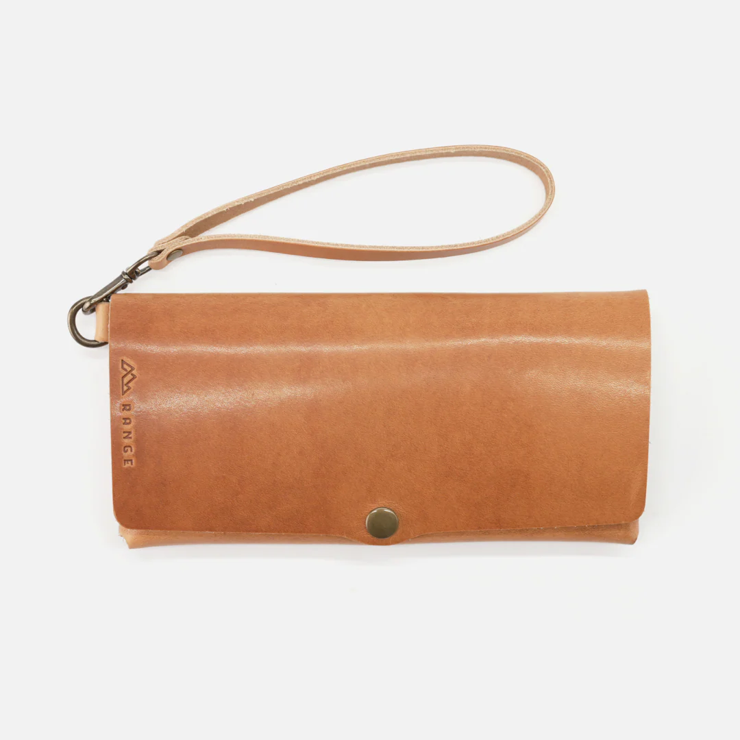 Helena Clutch – Handcrafted Full-Grain Horween Leather Wallet - Image 10
