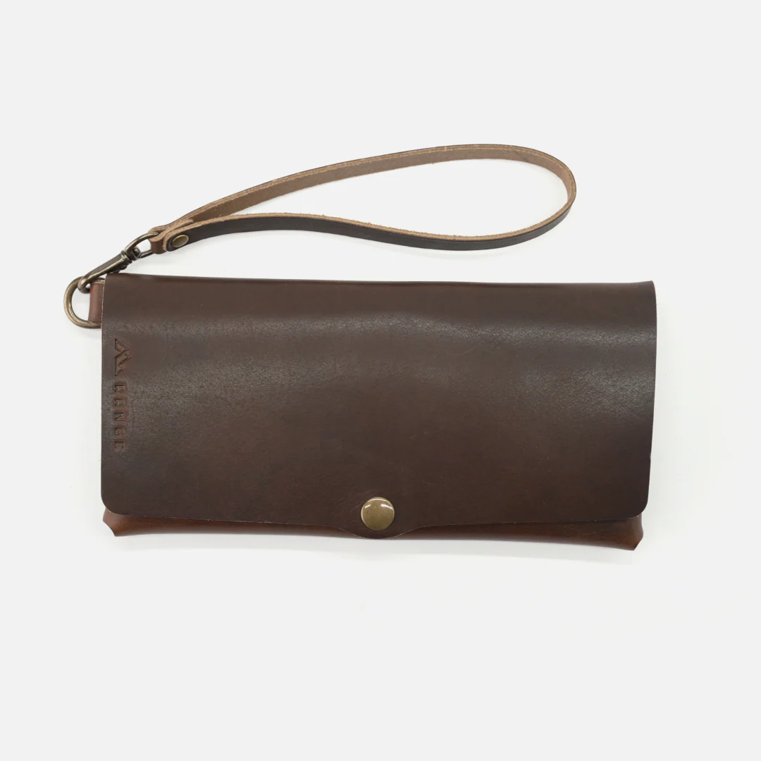 Helena Clutch – Handcrafted Full-Grain Horween Leather Wallet - Image 12