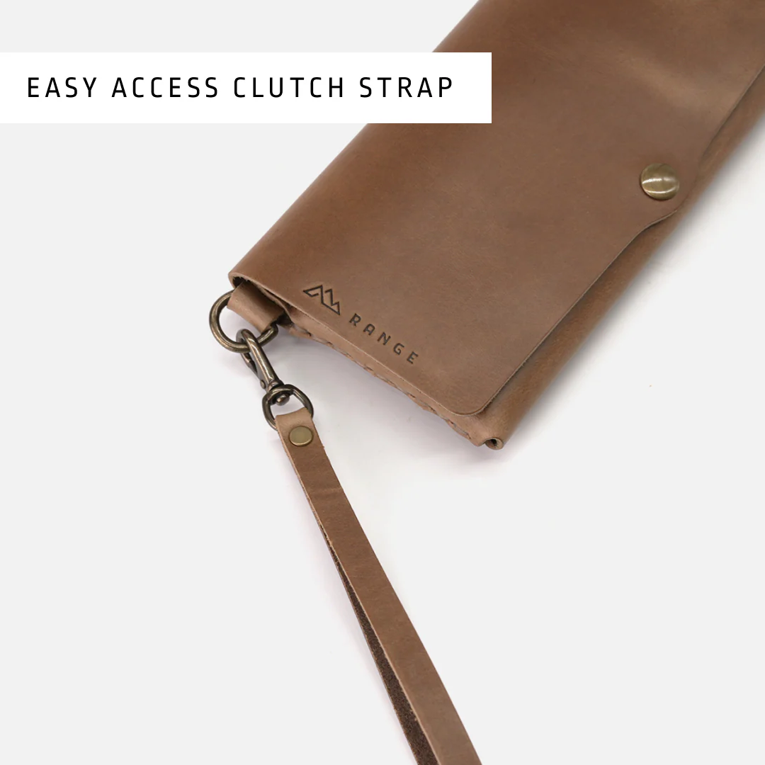 Helena Clutch – Handcrafted Full-Grain Horween Leather Wallet - Image 7
