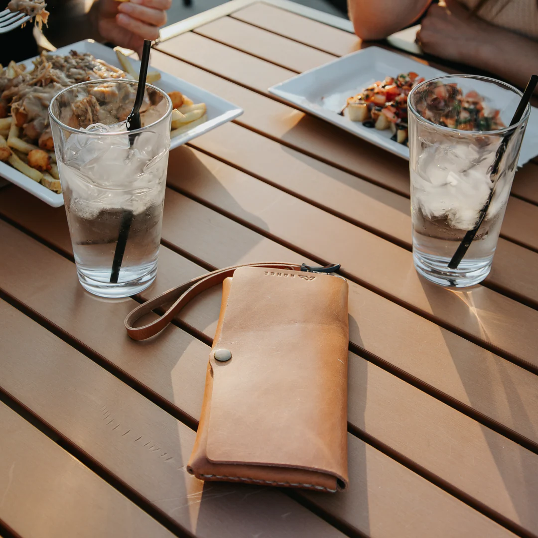 Helena Clutch – Handcrafted Full-Grain Horween Leather Wallet - Image 8