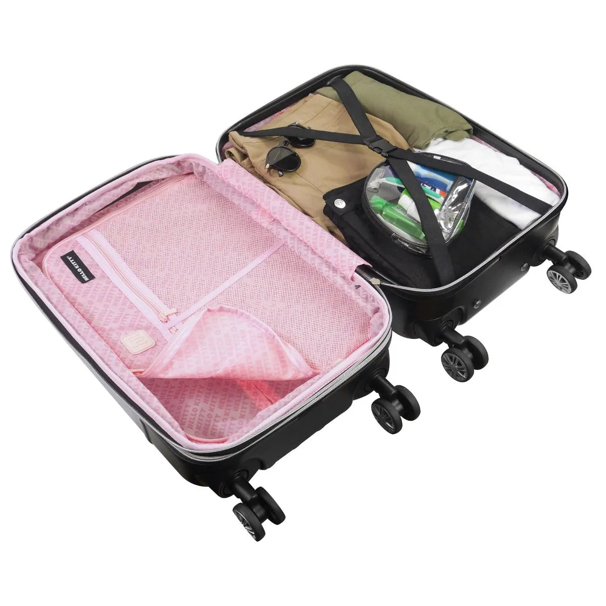 Hello Kitty Ful 21" Hard-sided Spinner Carry-on Luggage Black - Image 8