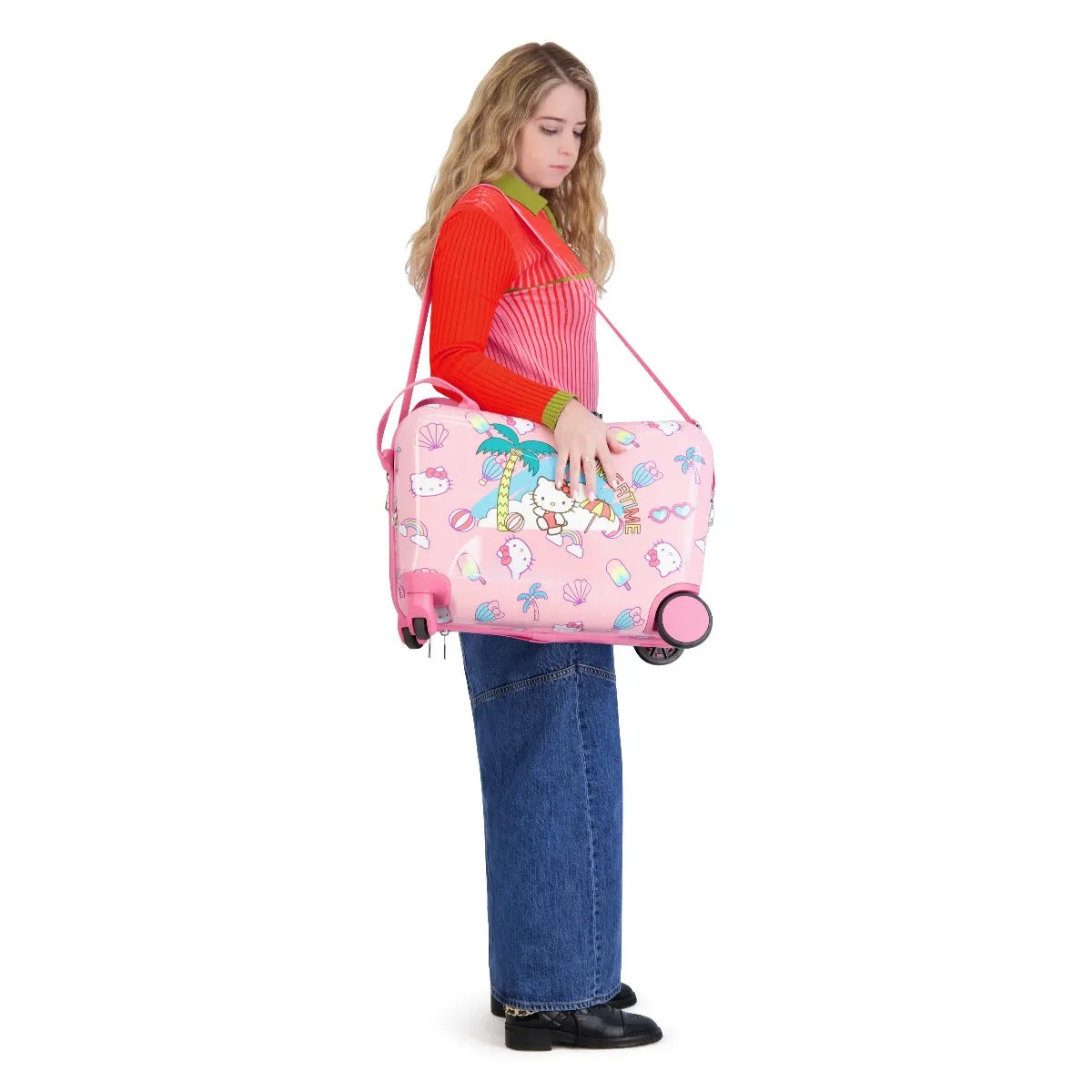 Hello Kitty Ride-on Summertime Kids 14.5" Luggage - Image 11