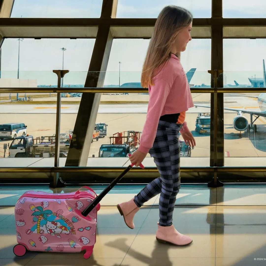 Hello Kitty Ride-on Summertime Kids 14.5" Luggage - Image 2