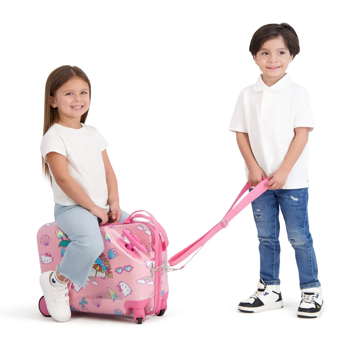Hello Kitty Ride-on Summertime Kids 14.5" Luggage - Image 8