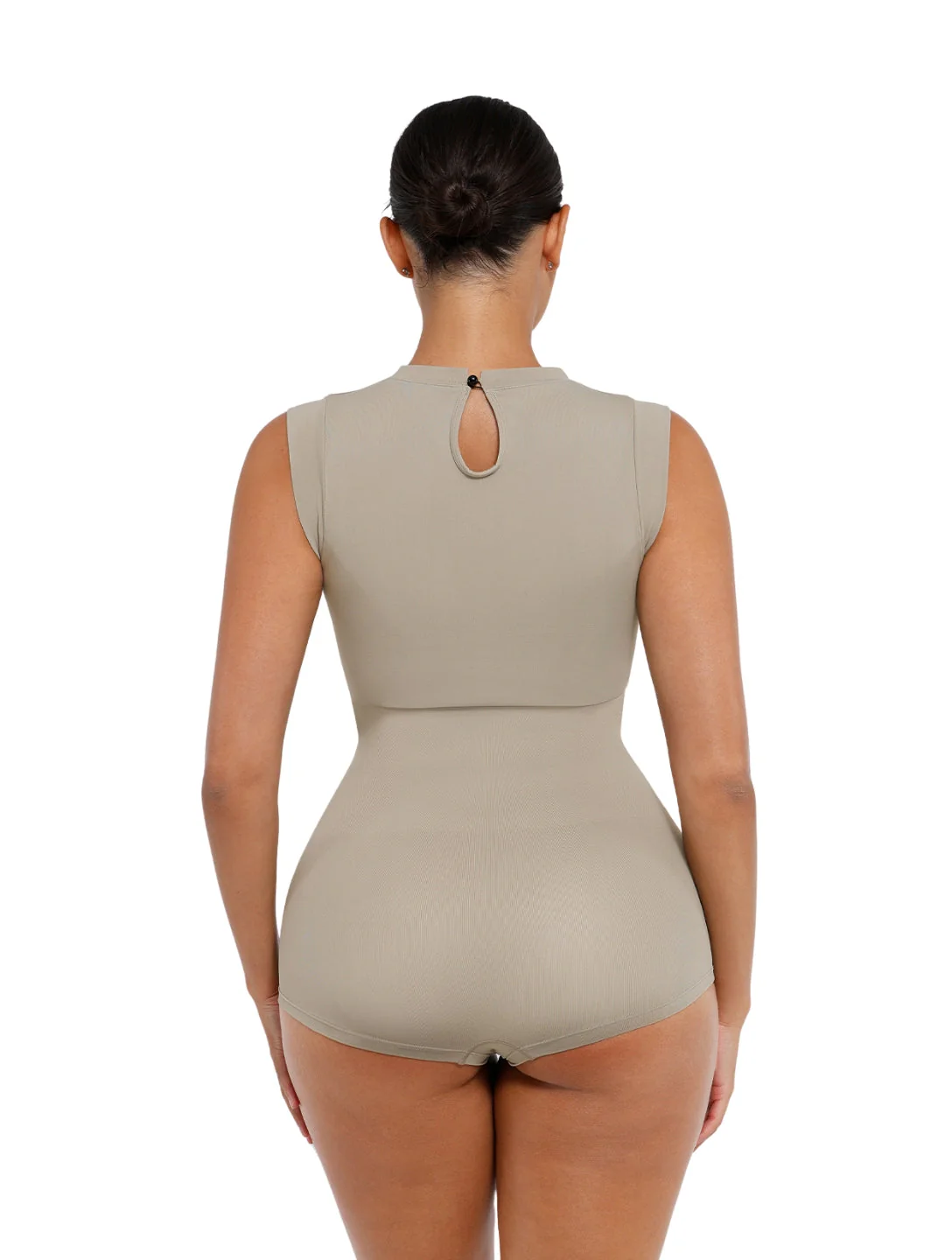 High Neck Sleeveless Bodysuit - Image 3