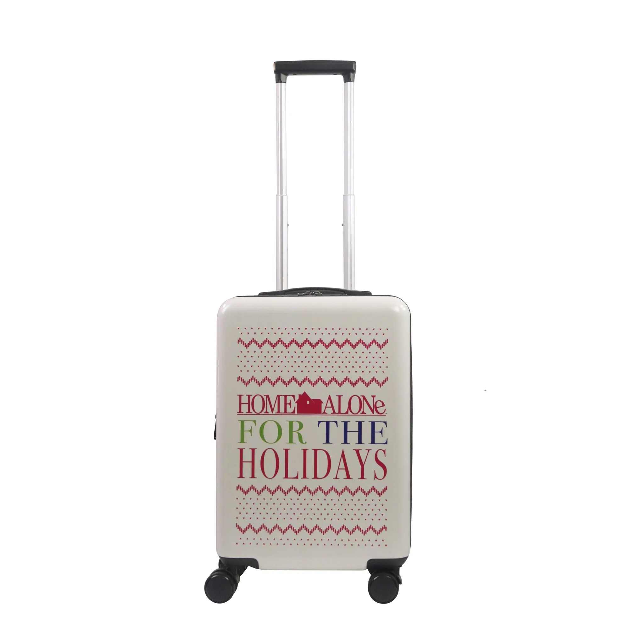 Home Alone 22.5" White Carry-On Suitcase Luggage - Image 3