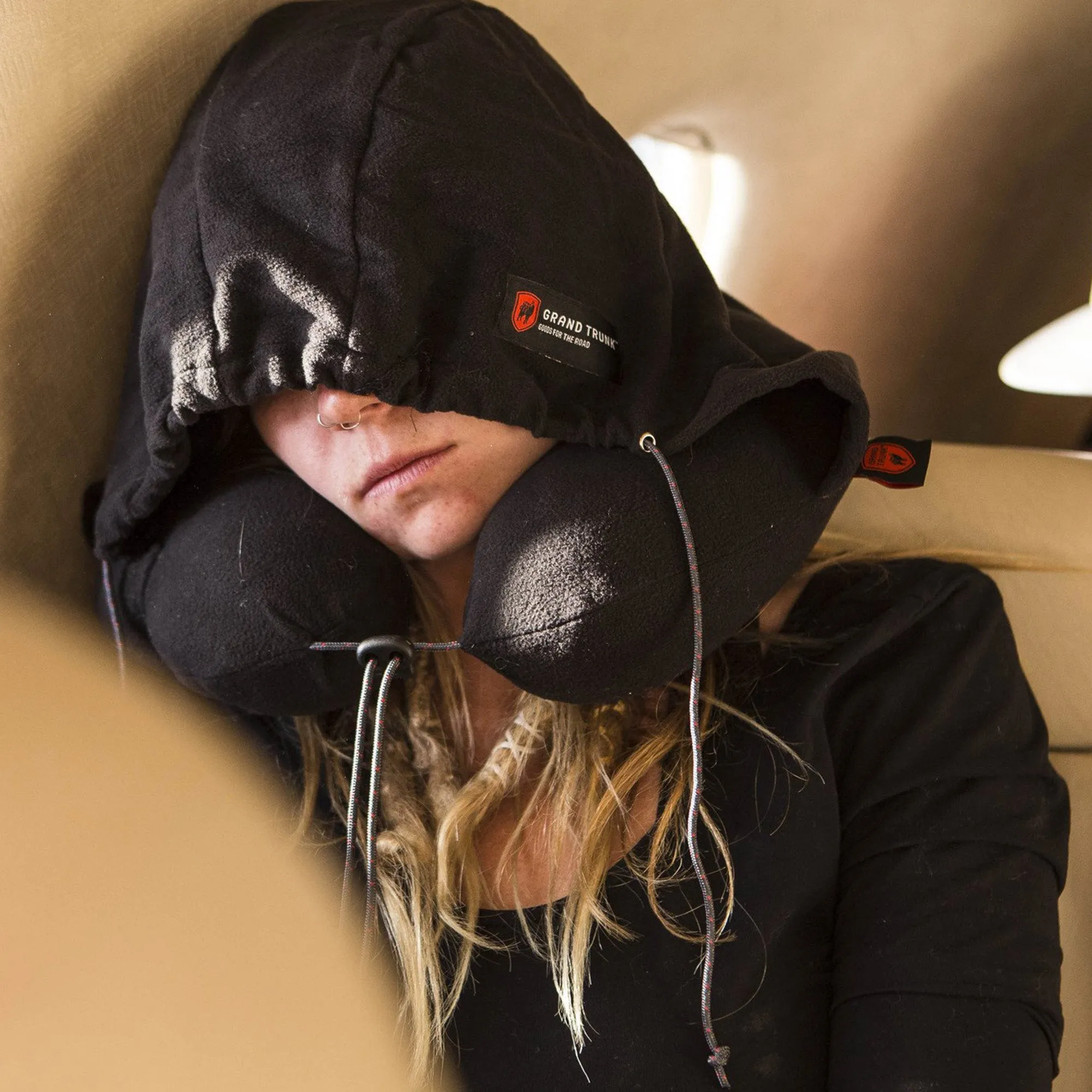 Hooded Travel Neck Pillow - Image 2