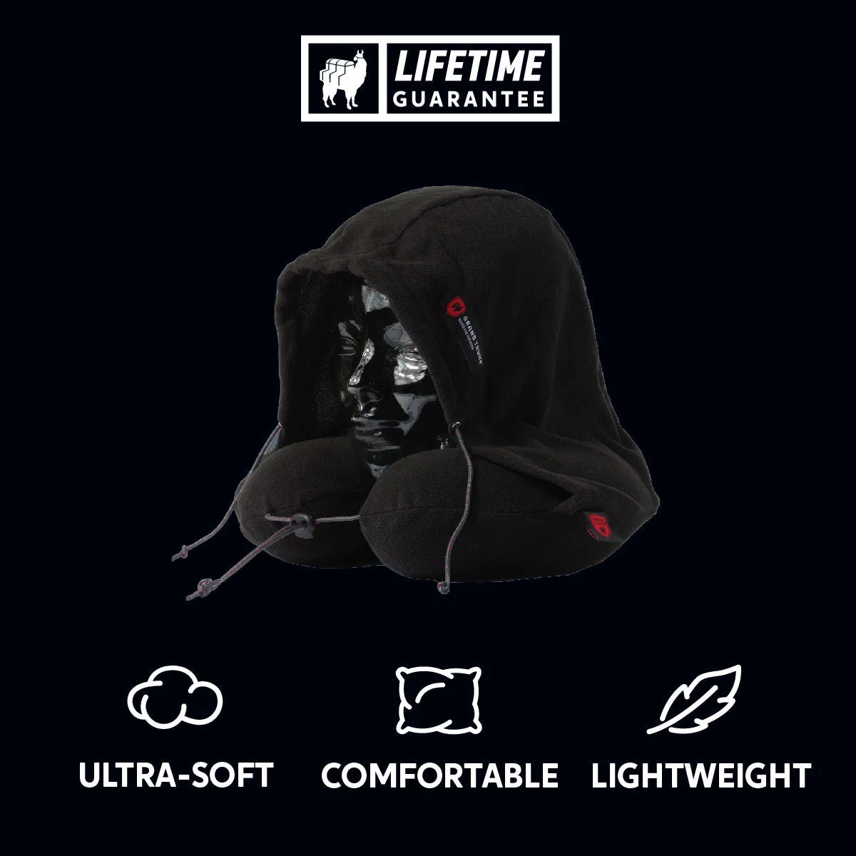 Hooded Travel Neck Pillow - Image 3