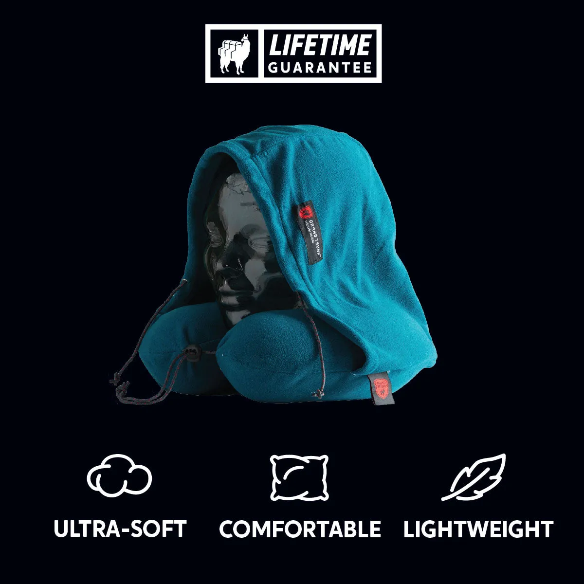 Hooded Travel Neck Pillow - Image 7