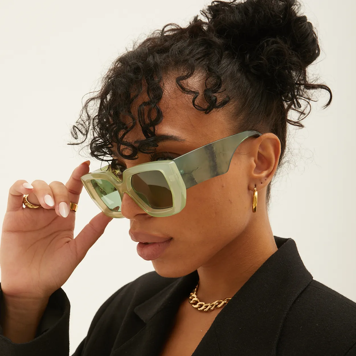 Incognito Sunglasses - Green - Image 5