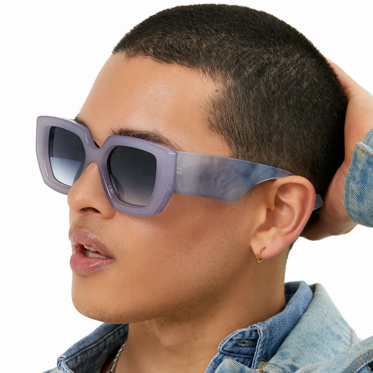 Incognito Sunglasses - Lilac - Image 2