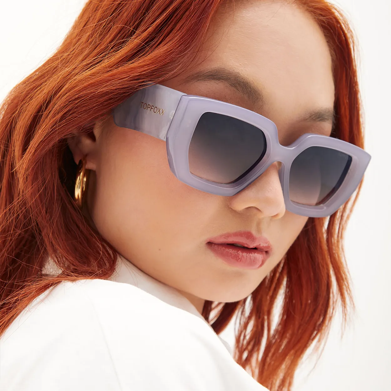 Incognito Sunglasses - Lilac - Image 4