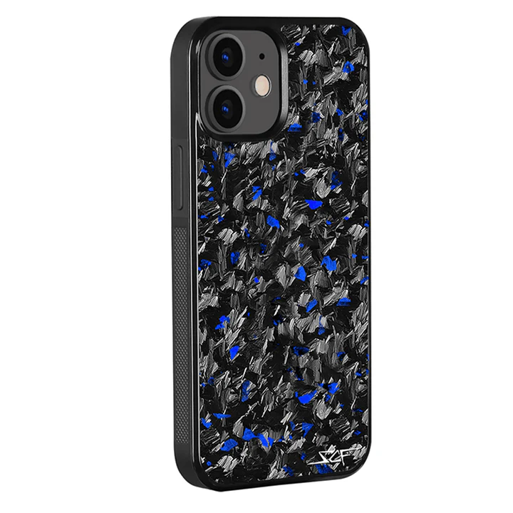 iPhone 15 Pro Max Real Blue Flake Forged Carbon Fiber Phone Case | CLASSIC Series - Image 11