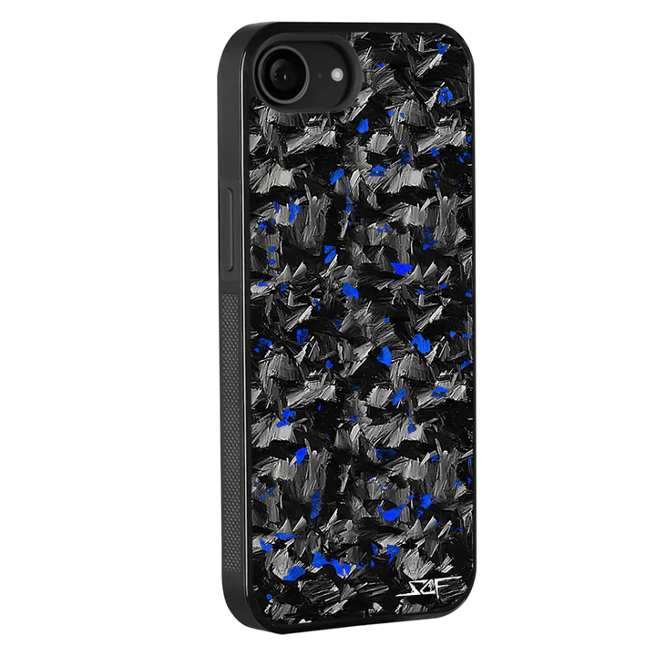 iPhone 15 Pro Max Real Blue Flake Forged Carbon Fiber Phone Case | CLASSIC Series - Image 7