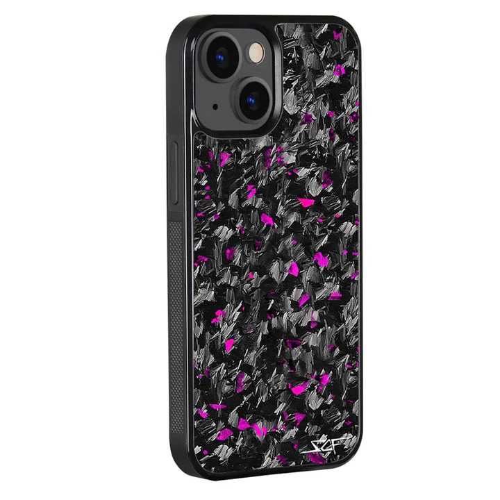 iPhone 15 Pro Max Real Purple Flake Forged Carbon Fiber Phone Case | CLASSIC Series - Image 5