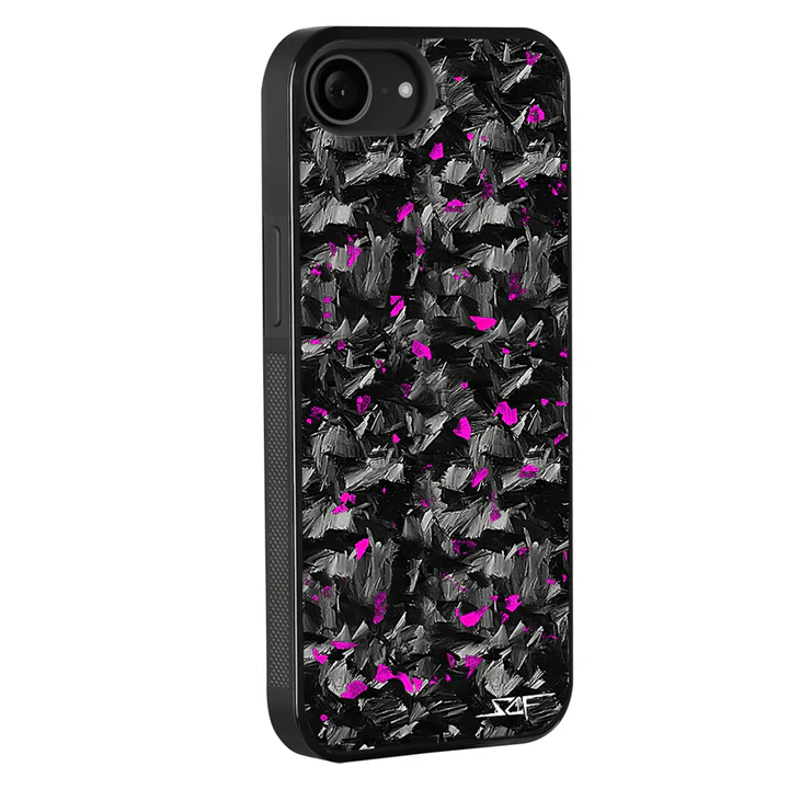 iPhone 15 Pro Max Real Purple Flake Forged Carbon Fiber Phone Case | CLASSIC Series - Image 6