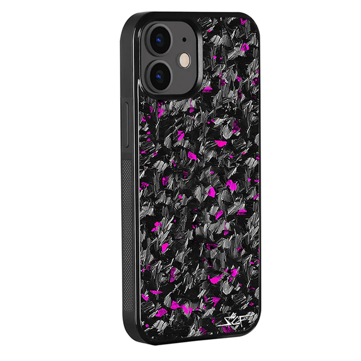 iPhone 15 Pro Max Real Purple Flake Forged Carbon Fiber Phone Case | CLASSIC Series - Image 9