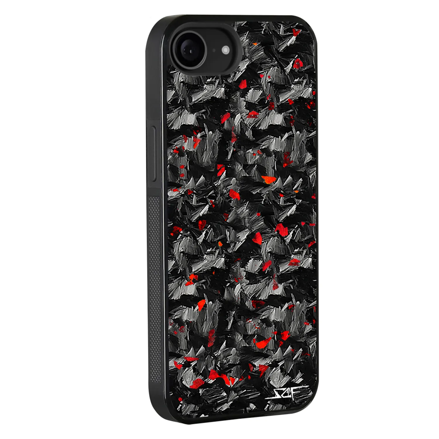 iPhone 15 Pro Max Real Red Flake Forged Carbon Fiber Phone Case | CLASSIC Series - Image 5
