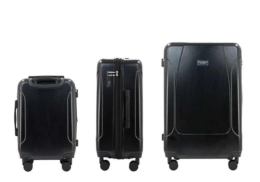 LUNA Expandable 3-Piece Spinner Luggage Set with Lock - Image 34