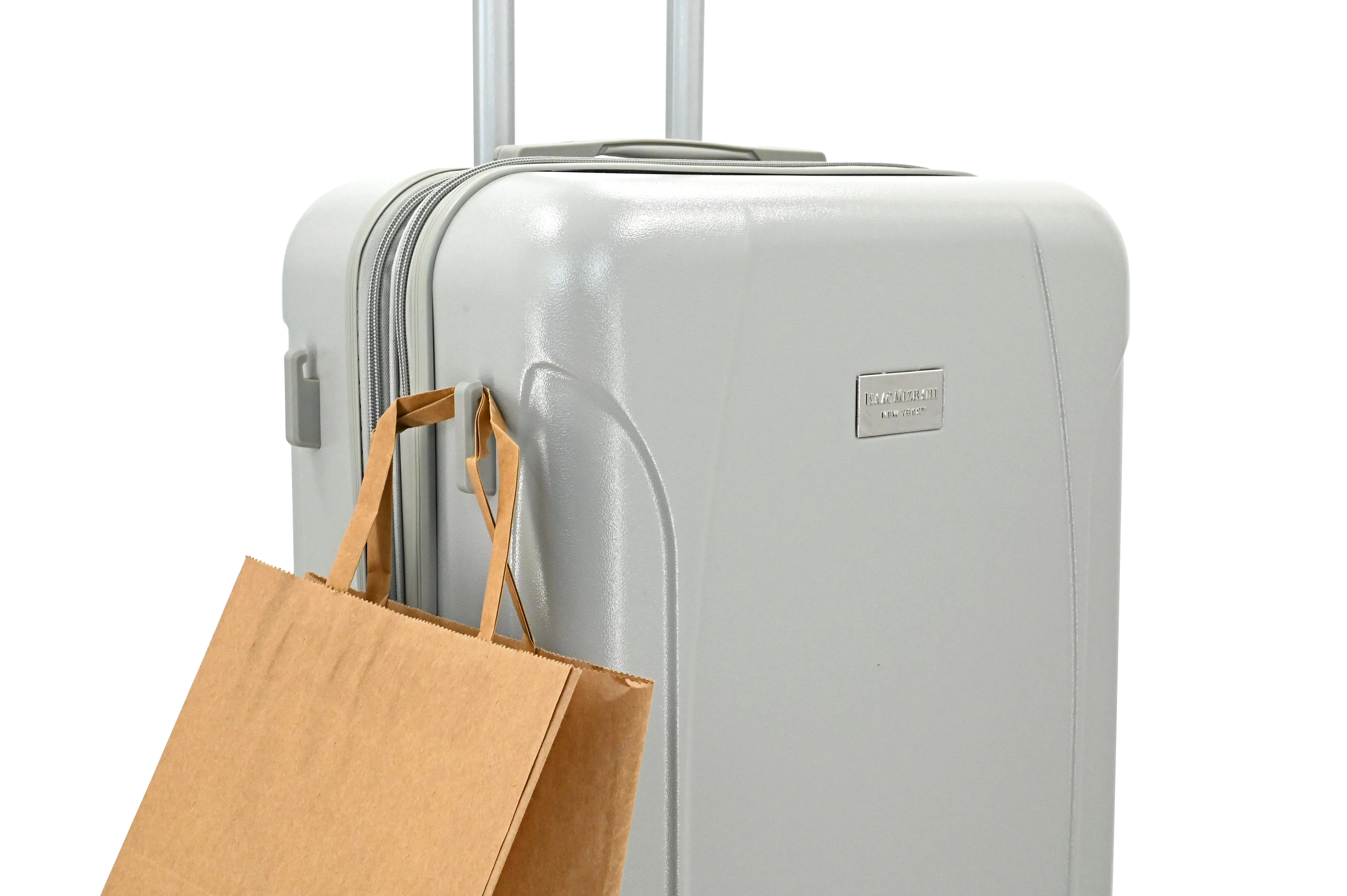 LUNA Expandable 3-Piece Spinner Luggage Set with Lock - Image 57