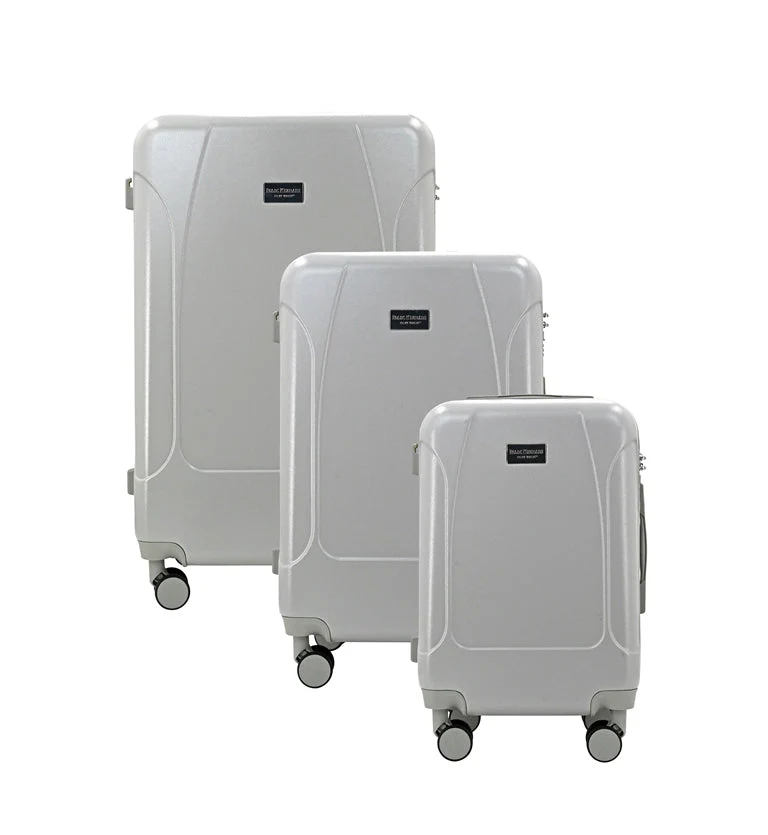 LUNA Expandable 3-Piece Spinner Luggage Set with Lock - Image 60