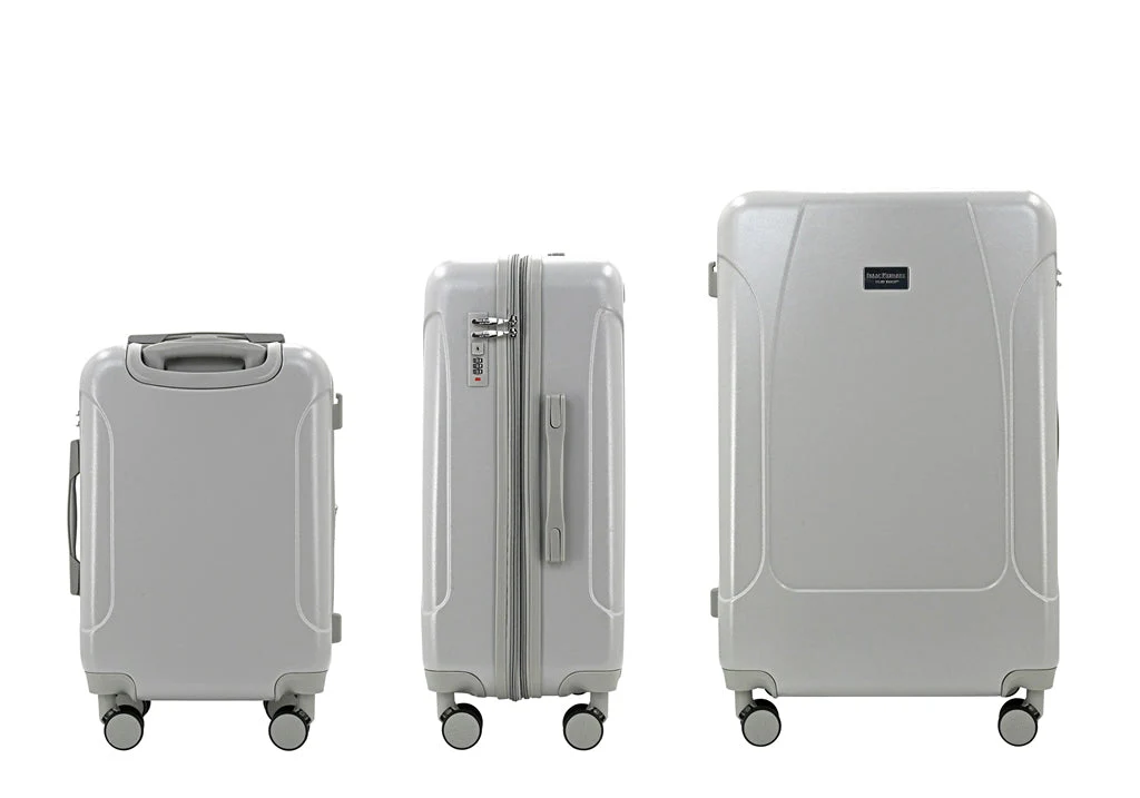 LUNA Expandable 3-Piece Spinner Luggage Set with Lock - Image 61
