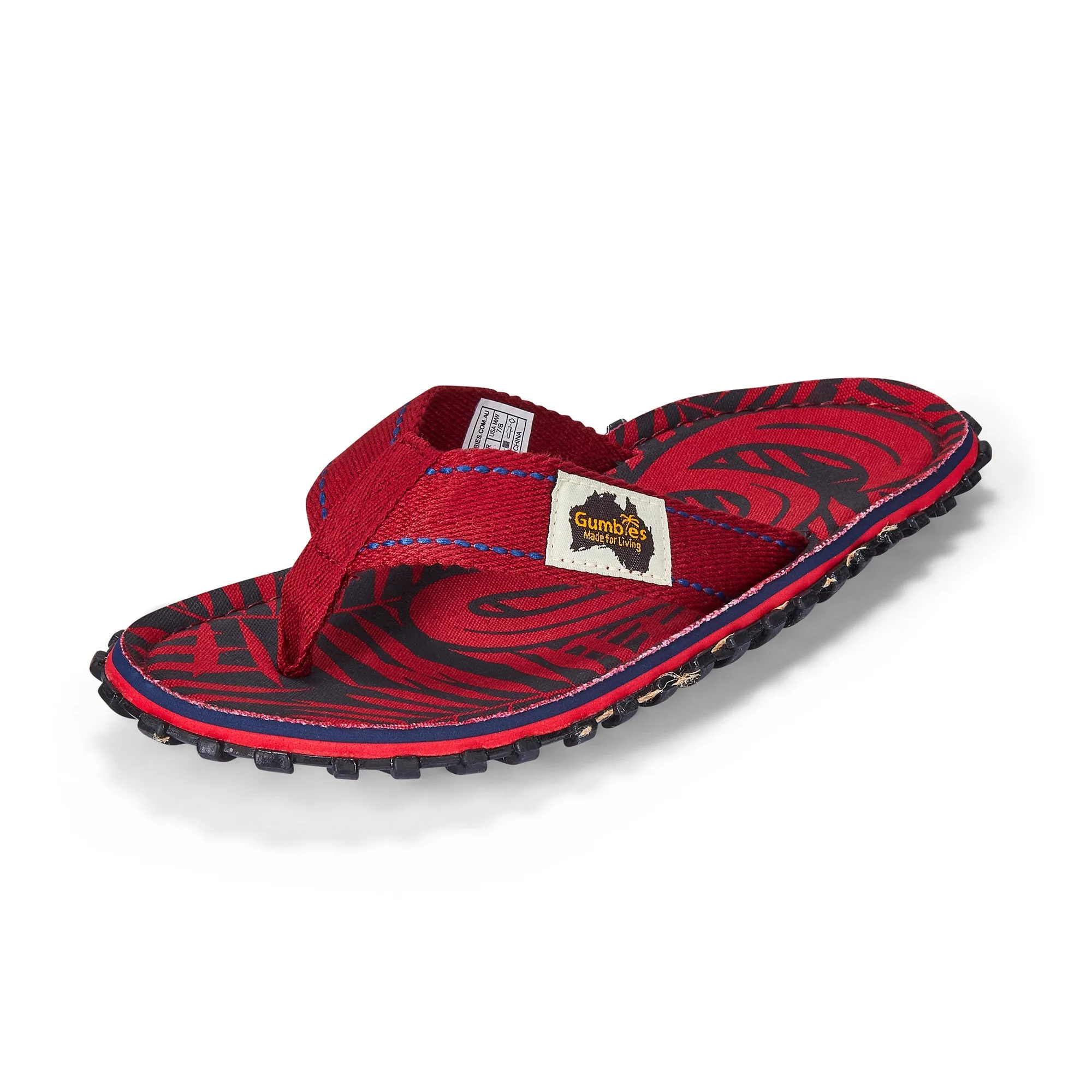 Islander Flip-Flops - Men's - Red G - Image 5